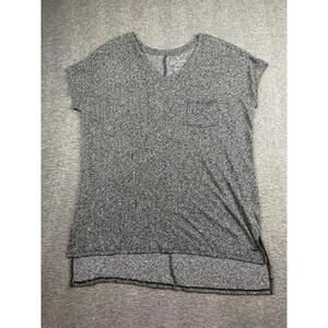 American Eagle Soft & Sexy Heather Gray Casual Women's Top Size Large